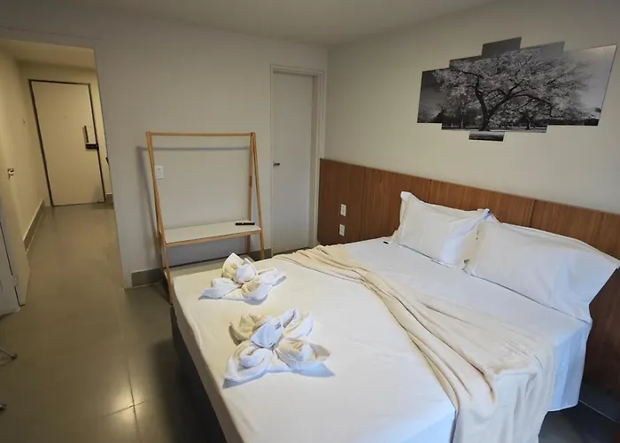 Flat Moderno Asa Norte - Alvorada Suites 205